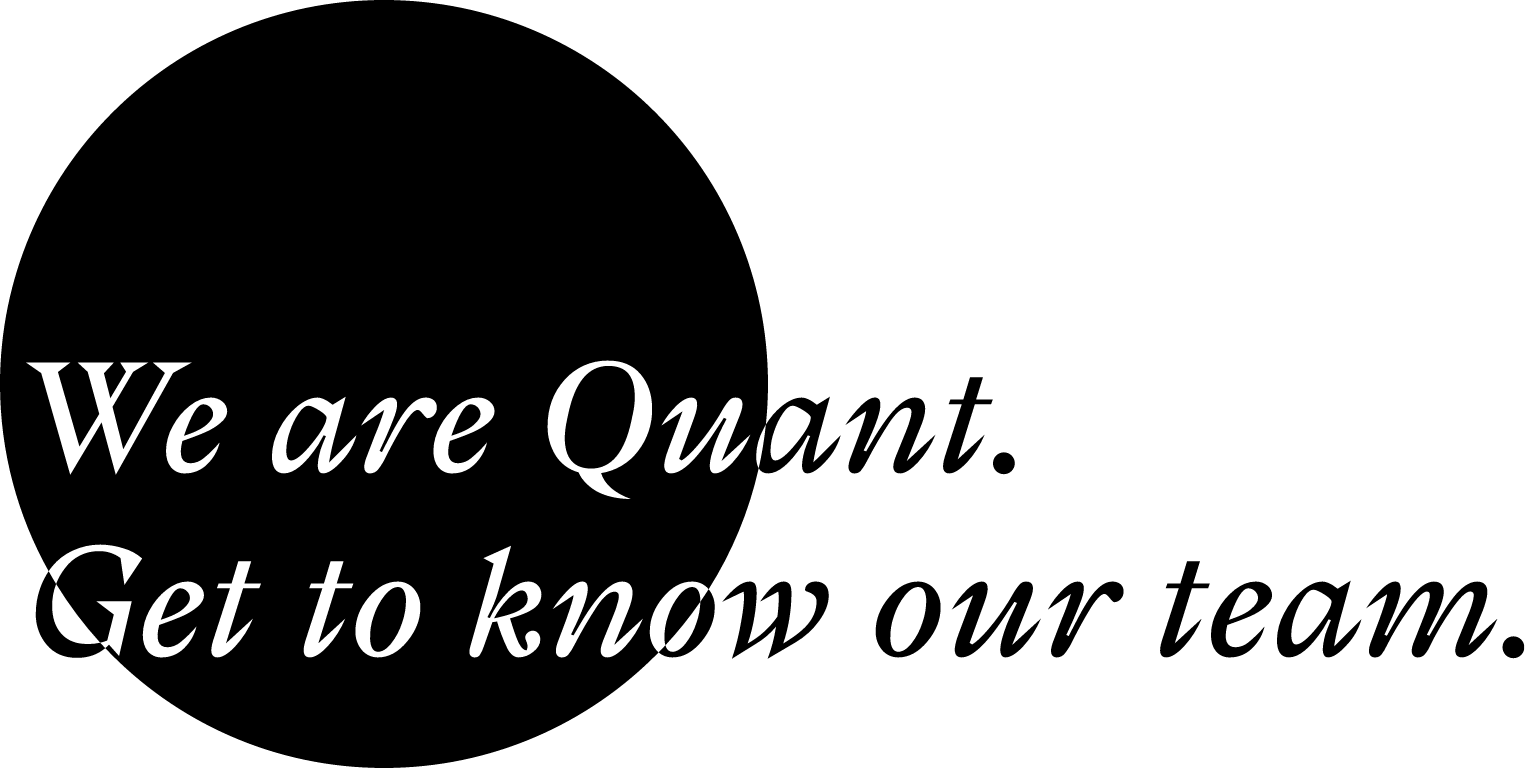 Logo Quant mit Text