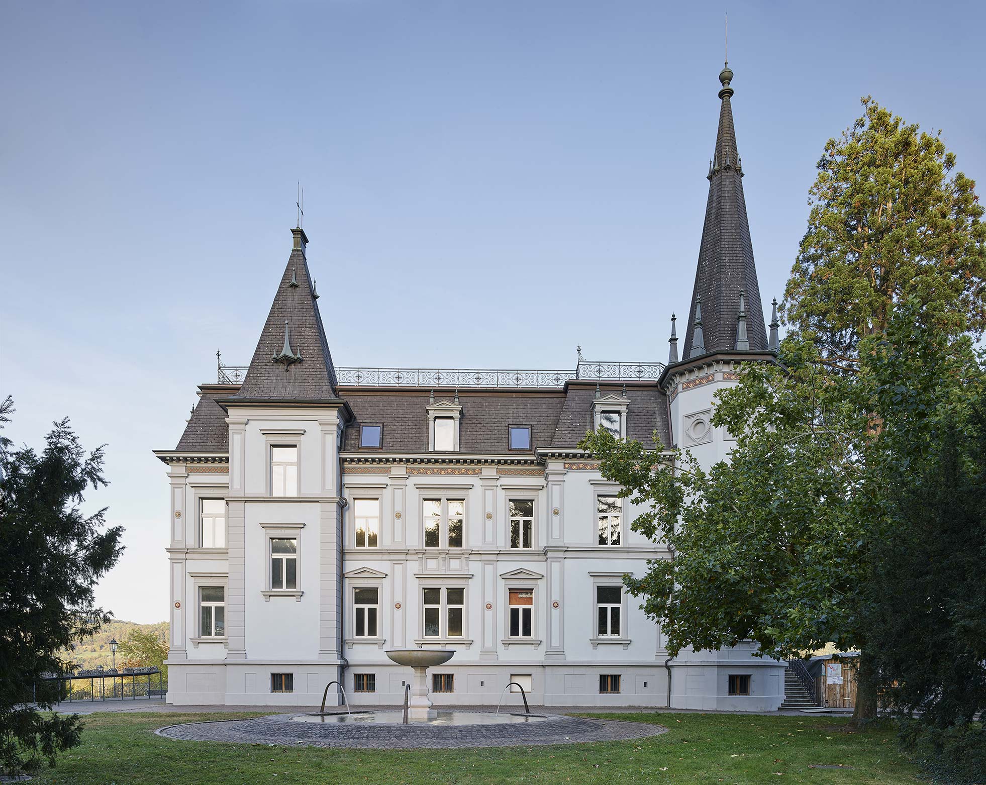 Schloss Bad Zurzach mit Garten